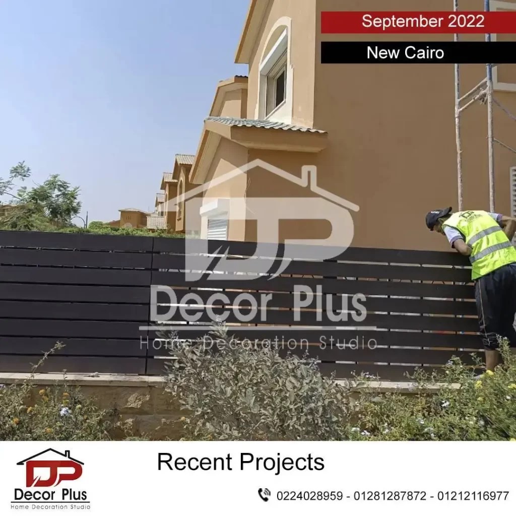 wpc outdoor fence