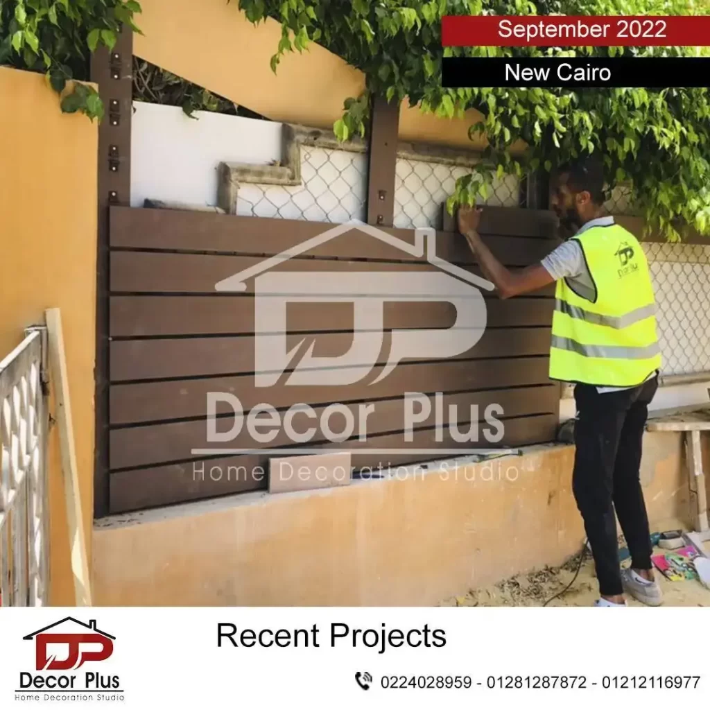 wpc outdoor fence