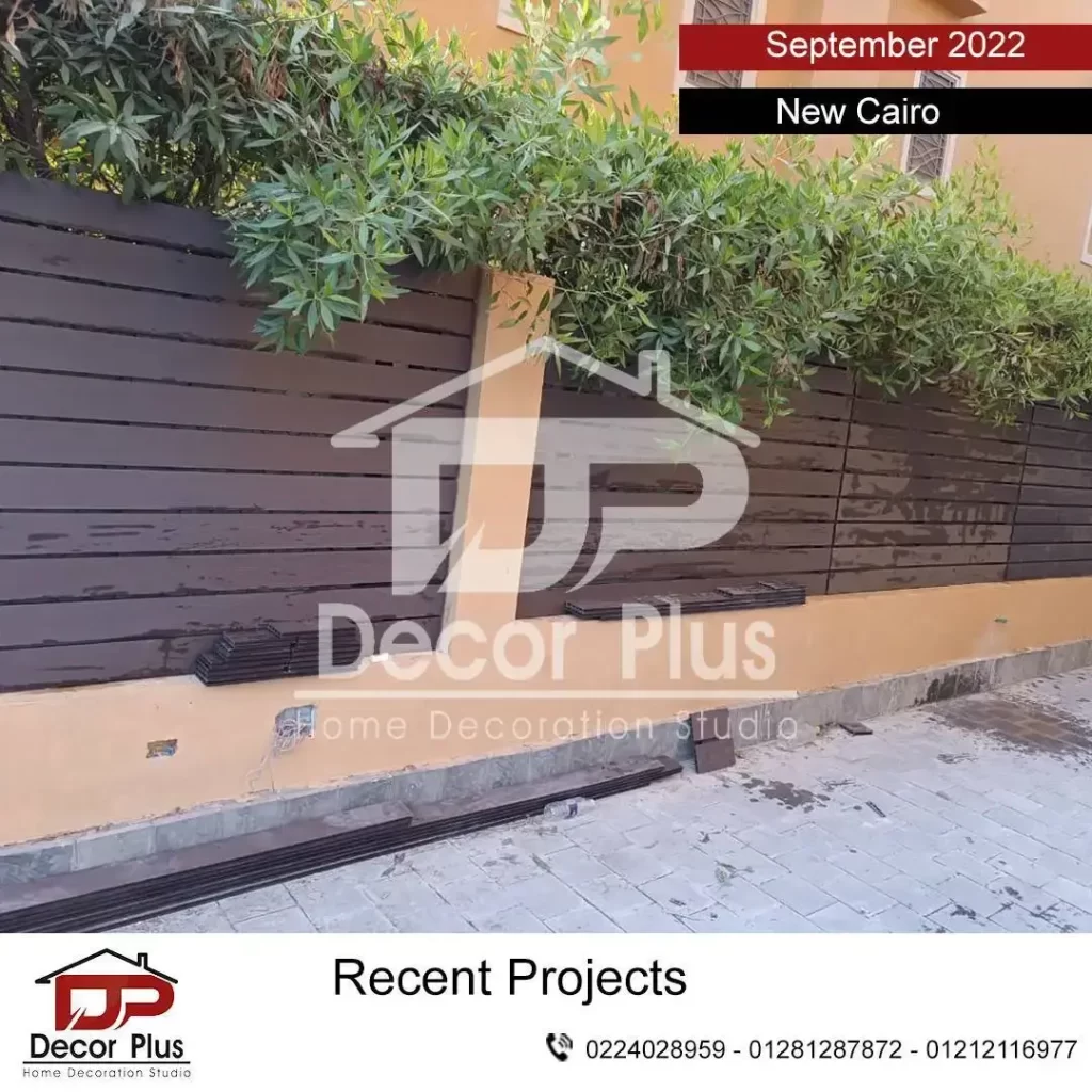 wpc outdoor fence