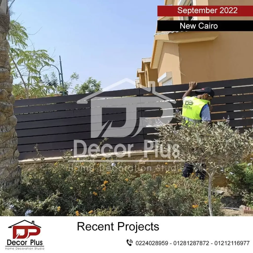 wpc outdoor fence