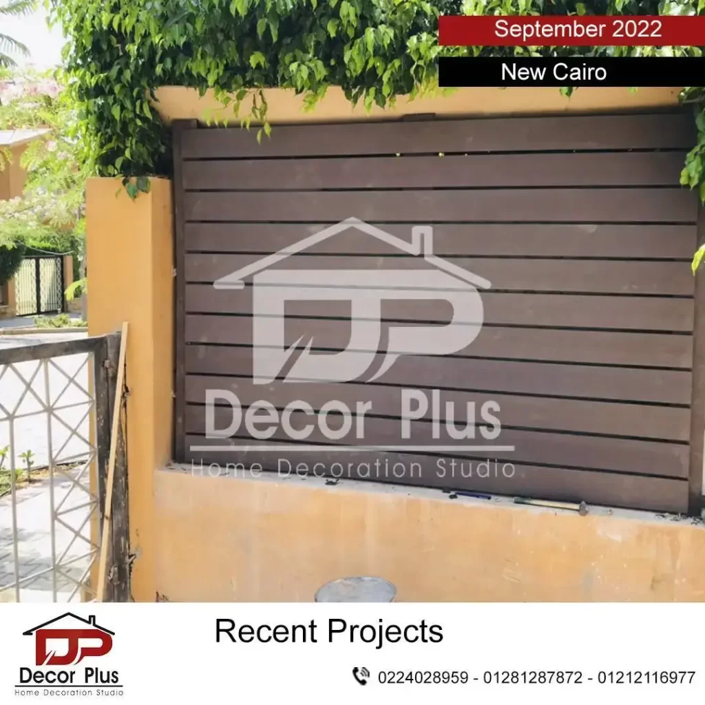 wpc outdoor fence