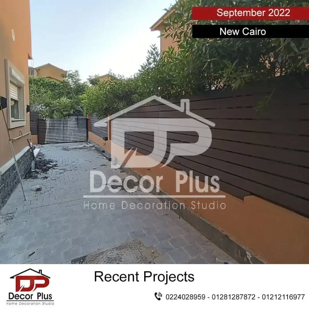 wpc outdoor fence